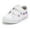 White Colorful Stars, variant on Kushyshoo Purple Glitter Toddler Shoes Kids Sneakers with Cartoon Dual Hook and Loops 8M For Girls