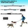 thumbnail image 2 of Laisse pour Chien Mains Libres, Double Laisse pour Chien, Laisse de Course pour Chien pour Marche Confortable Jogging Entraînement Randonnée, Longue Laisse Rembourrée Sans Enchevêtrement 360 Pieds', 2 of 7