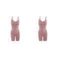 thumbnail image 1 of Soidarity Body Body Ropa interior Control Corsés Butt Lifter Undershirt Corrective Shapers Slimmer Lady Belly Sheath Red Bean Color de frijol rojo 2Conjunto, 1 of 6