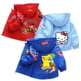 thumbnail image 2 of Chaquetas nuevas de primavera y otoño para niños y niñas, abrigo de manga larga con estampado de la Patrulla Canina, abrigo de Pokémon de Hello Kitty, primavera y otoño, 2024, 2 of 5
