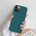 thumbnail image 2 of ATTOE iPhone 12 Pro Max Case with Screen Protector,Soft Liquid Silicone Gel Rubber Bumper Cover,Slim Fit Shockproof Protective Phone Case for iPhone 12 Pro Max 6.7" Light Brown, 2 of 5