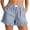 Dark Blue #16, variant on Womens Boxer Shorts Y2K Ruffle Pajama 2026 Summer Spring Lounge Sleep Striped Casual Beach Pj Bottoms Pockets Green, S