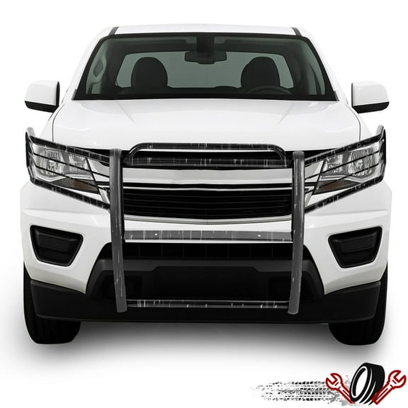 FOR Chevy Colorado 2015-23 STEEL Front Bumper Brush Grille Grill Guard Bull Bar
