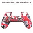 thumbnail image 3 of PS4 Controller Skin Grip Cover Case Set Protector de silicona suave Gel Goma Shell Antideslizante Thumb Stick Caps para Playstation 4 Controller Gaming Gamepad Xemadio 2033315-28, 3 of 9