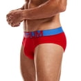 thumbnail image 1 of B91xZ sous-Vêtements pour Hommes en Coton Extensible Doux, Rouge TG, 1 of 2