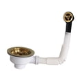 thumbnail image 1 of Colador de fregadero, cesta de drenaje de fregadero, de metal, reutilizable, multiusos, fácil de limpiar, colador de alimentos, cesta de malla para, 1 of 10