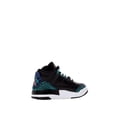 thumbnail image 3 of Jordan 3 Retro Little Kids' Shoes (FV5438-001, Black/Hyper Jade/White/Siren Red) Size 3, 3 of 4