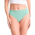 thumbnail image 2 of Fruit of the Loom Women's Cotton Hi-Cut Brief Underwear, 6-Pack, 2 of 11
