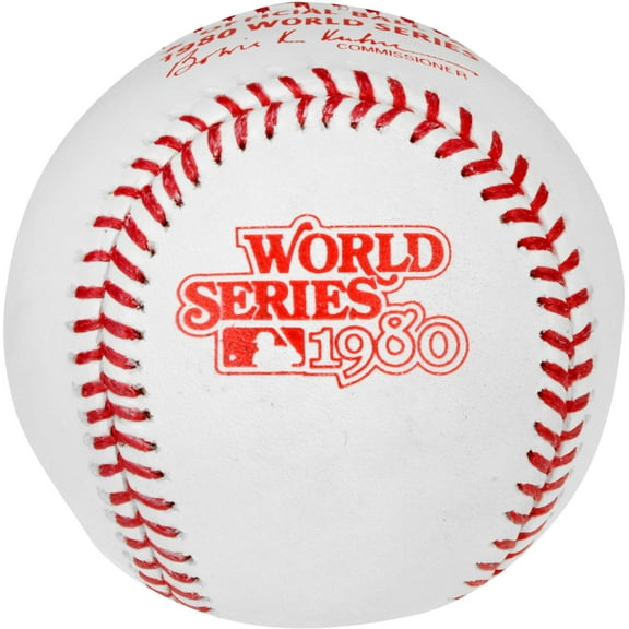 1980 MLB World Series Baseball