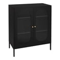 thumbnail image 4 of Shangmakel ShangmakelSideboard Buffet Cabinet, 3 Tiers Coffee Bar Cabinet Kitchen Pantry Metal Accent Cabinets with 2 Doors and Shelf for Living Room Dining Room, 4 of 20