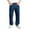 Dark Blue, variant on Big And Tall Jeans for Men Fashion Stretch Denim Pants Comfy Street Workwear Classic Jeans Trousers Black L