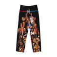 thumbnail image 4 of Men's Wres-Tler W-W,E Pajama Pants Lounge Sleepwear PJ Bottoms with Drawstring Pockets, 4 of 8