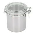 thumbnail image 2 of Stainless Steel Food Storage Container, Stainless Steel Sealed Can Versatile  For Biscuits For Tea Large 1600ml, 2 of 8
