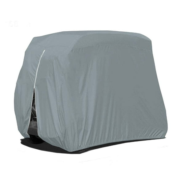 Heavy-Duty Waterproof Golf Cart Cover with Secure Fit & Easy Access Zipper