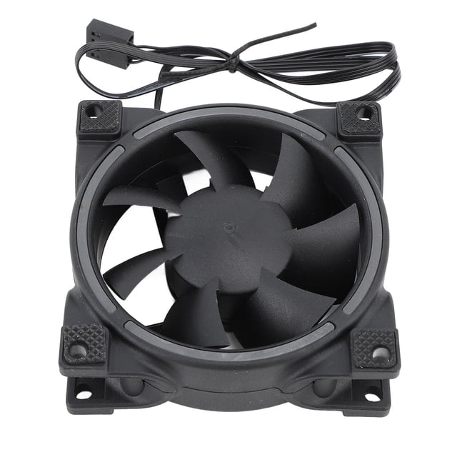 Ventilador De PC PWM De 80 Mm, Ventilador Delgado Y Silencioso Para Caja De Computadora De 80 X 80 X 25 Mm, Ventilador Enfriador De Velocidad De 800 A 2500 RPM Compatible Con