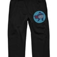 thumbnail image 2 of Captain Underpants Mighty Tighty Whities Men's Black Jogger Pants-Large, 2 of 3