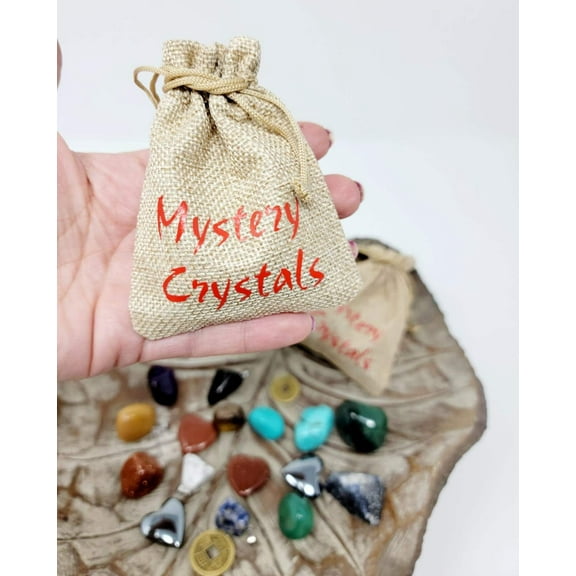 Crystal Mystery  Bags 10 Pieces