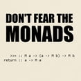 thumbnail image 3 of CafePress - Don't Fear The Monads Shirt - Men's Classic Graphic T-Shirt, 3 of 4