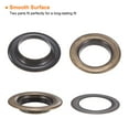 thumbnail image 4 of 10Set Grommets Eyelets with Washers 30mm Copper Metal Eyelets Kit for Curtain Tarps Leather Bag DIY, Bronze, 4 of 6
