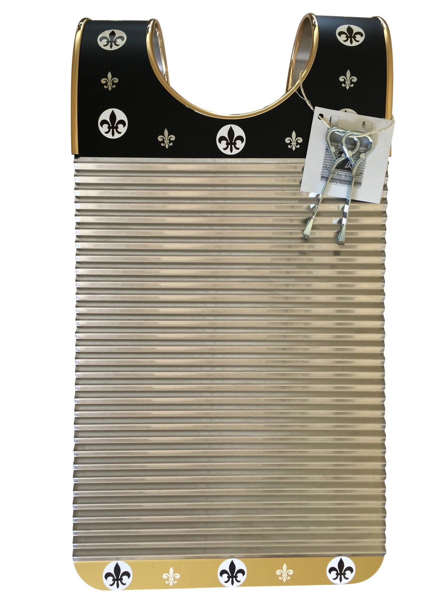 Washboard Zydeco Rubboard Musical Instrument Free Scratchers StainlessSteel Mini 