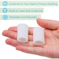 thumbnail image 6 of Toe Sleeves, Toe Protectors, 10 Pack Toe Tube Pads for Hammer Toe,Stubbed Toe,Corns, Calluses Protect(middle), 6 of 6