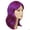 Multicolor, variant on Lacey Wigs LW-554DPR Cleo New Round Dk Purple