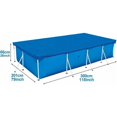 thumbnail image 2 of Cobertor para piscina tubular rectangular, Cobertor para piscina rectangular, Cobertor de burbujas para piscinas tubulares, Cobertor para lluvia - Azul (300X200CM), 2 of 4