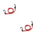 thumbnail image 4 of ZheElen 1/2/3/5 Durable Luggage Rope - Secure And Weather-resistant For Travel Easy Installation Straps With Hook Reflective red 120cm 2PCS, 4 of 6