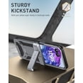 thumbnail image 4 of Poetic Spartan Case for Moto Razr Plus 2024 Metallic Gun metal, 4 of 5