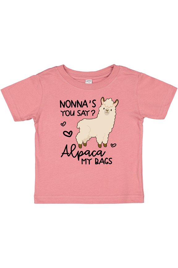 Nonna's You Say Alpaca My Bags Boys or Girls Baby T-Shirt