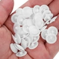 thumbnail image 5 of LOLIPPYY 200Pcs Round White Plastic Screw Hole Plugs for Cabinet Door Hardware and Furniture, 5 of 8