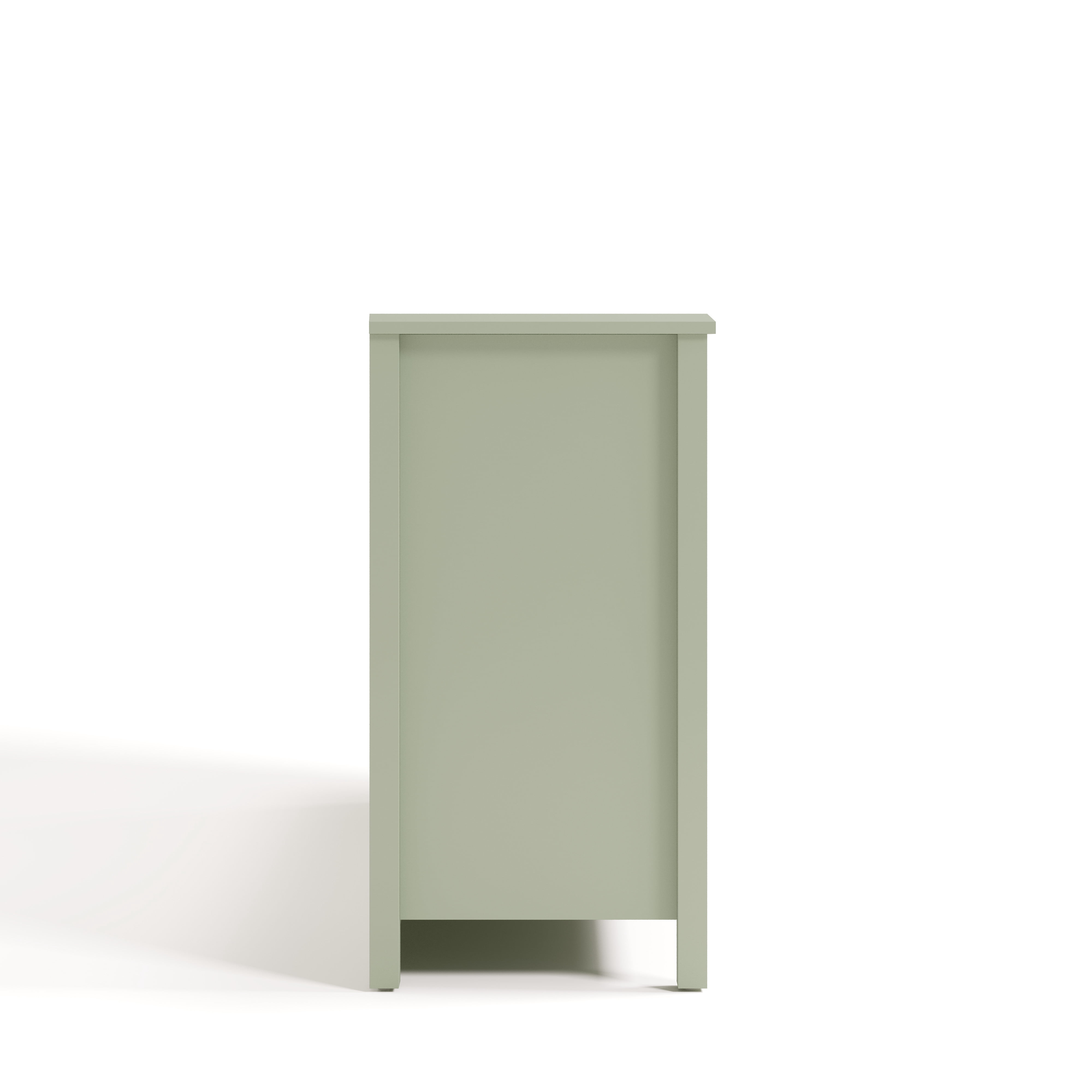 Storkcraft Alpine 6 Drawer Nursery Double Dresser, Sage
