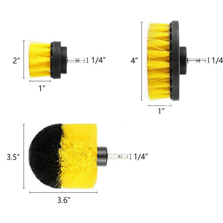 Sunward Electric Drill Cleaning Brush Grout Power Scrubb Cleaning Brush  Cleaner Tool