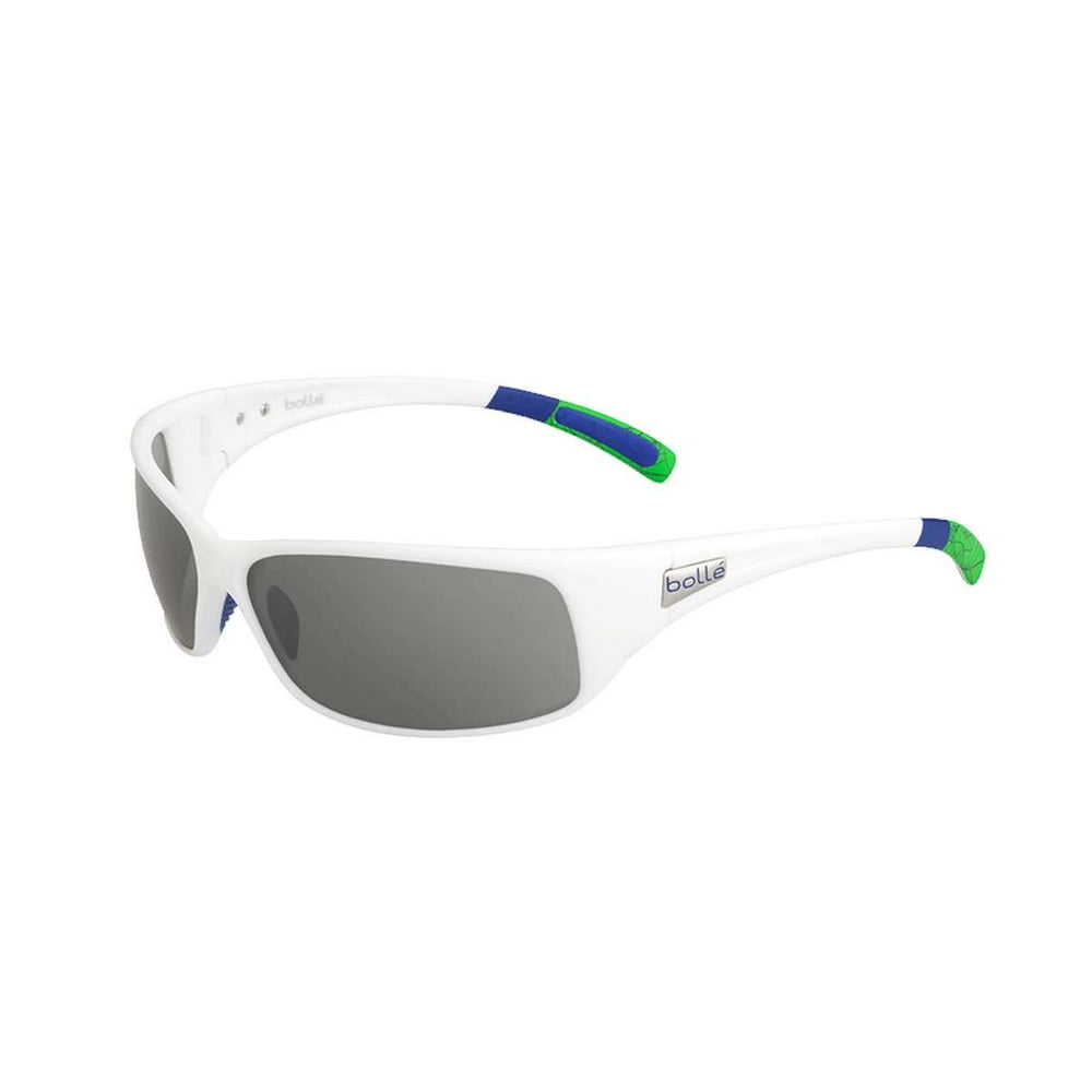 Bollé - Recoil Sunglasses - Matte White Blue Frame/Classic TNS Lens ...