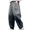 ZZ18-Black, variant on Swanpen Baggy Jeans Boys for Kids Casual Straight Wide Leg Cargo Jeans Y2K Boys Pants Elastic Waist Denim Pants with Pockets