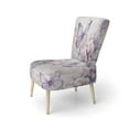 thumbnail image 3 of Designart « Purple Butterfly captivate Flight II » Fauteuil d'Appoint Rembourré à Animaux Violets - Fauteuil Moderne pour Salon, 3 of 7