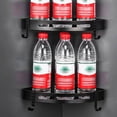 thumbnail image 3 of Bath Kitchen Aluminum Alloy Shower Corner Storage Shelf Holder Rack Organiser, 3 of 9