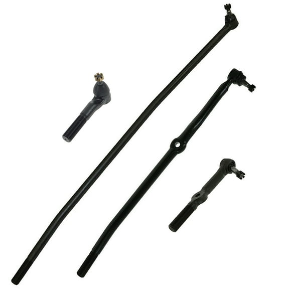 TRQ Tie Rod End Drag Link Kit LH RH Set of 4 for 94-97 Ram 1500 2500 4WD PSA55284
