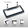 thumbnail image 4 of Personalise Stars Moon & Universe License Plate Frames Car Tag Cover Aluminum Auto License Plate Holder Including Screws License Plate Cars Decor Fits Standard Vehicles Size for Men Women, 4 of 9