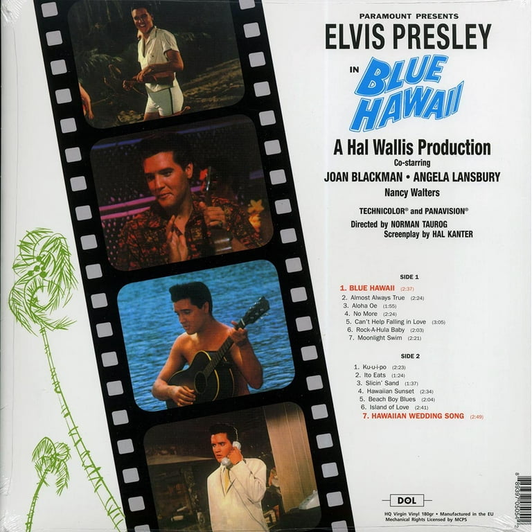Elvis Presley Blue Hawaii UK(英)盤 LP Mono Elvis Presley Blue Hawaii - 1st - Mono UK vinyl LP album (LP