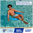 thumbnail image 2 of Silla de piscina SwimWays Spring Float Premium SunSeat azul cielo, 2 of 7