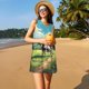 thumbnail image 3 of Balery Prairie Pasture Cow Vestidos de verano para mujer con estampado: vestido holgado sin mangas, vestido playero informal y cómodo para días calurosos., 3 of 7