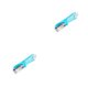 thumbnail image 2 of Soidarity Cortauñas ligeras de acero inoxidable de 360 grados para uñas de los pies, recortador para ahorrar trabajo, lima de uñas, Azul 2Conjunto, 2 of 6