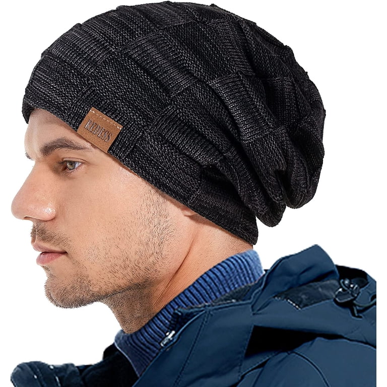 REDESS, Beanie Hat for Men and Women, One Size, Black  display picture 2