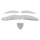 thumbnail image 5 of Bigote Autoadhesivo, Pegatinas De Cejas De Bigote Seguro Para Disfraces De Cumpleaños Para KTV Carnival Para Actividades De Juegos Para Actuaciones En Festivales ANGGREK Mustache Eyebrow Stickers, 5 of 8