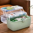 thumbnail image 5 of Large Capacity Portable Family Medicine Organizer Box - Plastic First Aid Kit for Home And Travel Medicine Storage Solution, 5 of 9