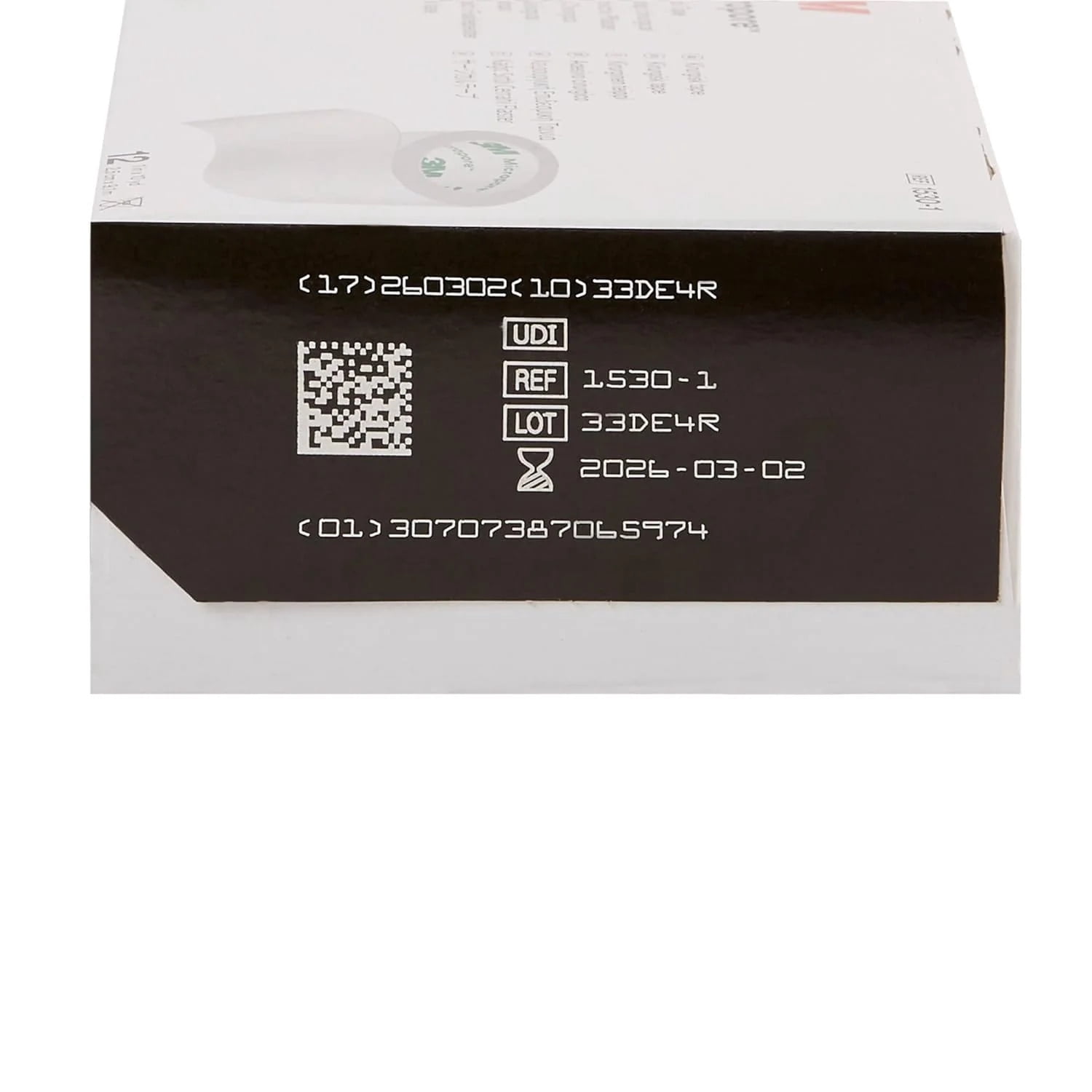 3M Micropore Surgical Tape, 1 Inch x 10 Yards, White, 120 Count