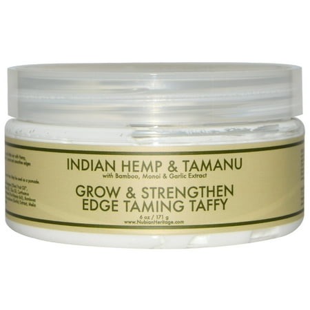 Nubian Heritage Grow & Strengthen Edge Taming Taffy, 6 Oz