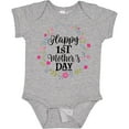 thumbnail image 3 of Inktastic Happy 1st Mothers Day Girls Girls Baby Bodysuit, 3 of 5