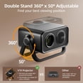 thumbnail image 2 of Proyector portátil BKZ 2025 360° ajustable 1080P Bluetooth, 2 of 8